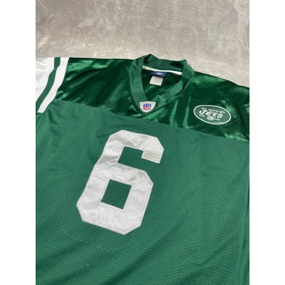 Reebok NFL Sanchez New York Jets Football Jersey Men Size 52 Green Onfield